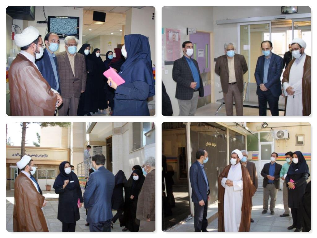 بازدید کمیته انطباق عفاف و حجاب دانشگاه از بیمارستان بنت الهدی بجنورد